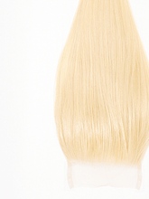 Brooklyn Hair True 5x5 Swiss HD Lace Closure Platinum Blonde Straight